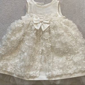 18M White Floral Dress